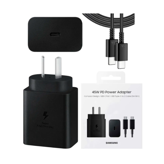 CARGADOR SAMSUNG PD-45W COMPLETO