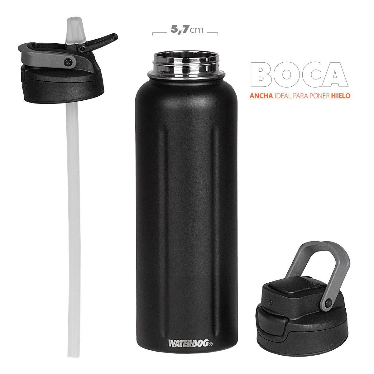 BOTELLAS ACERO INOXIDABLE WATERDOG 1200CC