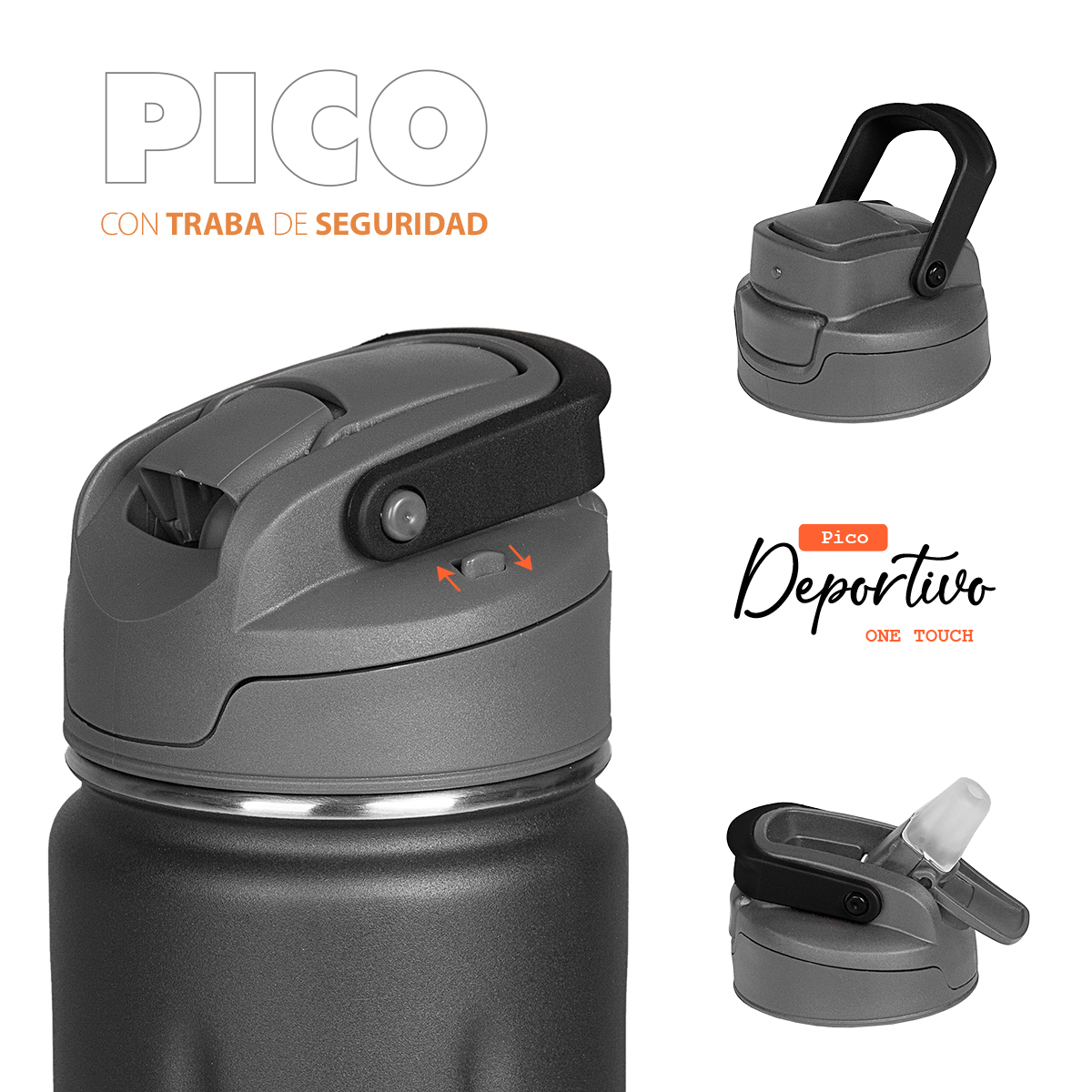 BOTELLAS ACERO INOXIDABLE WATERDOG 750CC