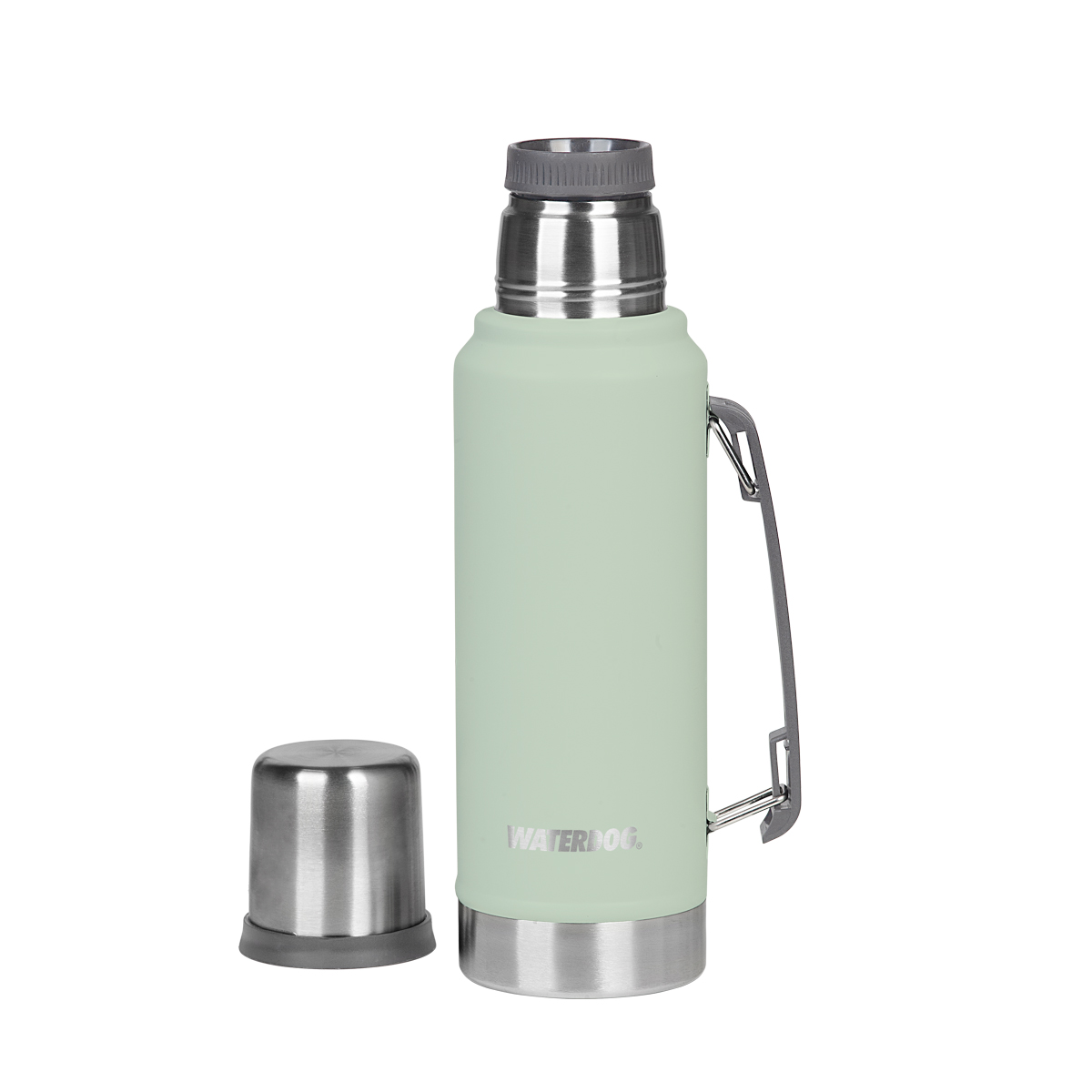 TERMO ACERO INOXIDABLE  WATERDOG 1 LITRO LÍNEA OMBU