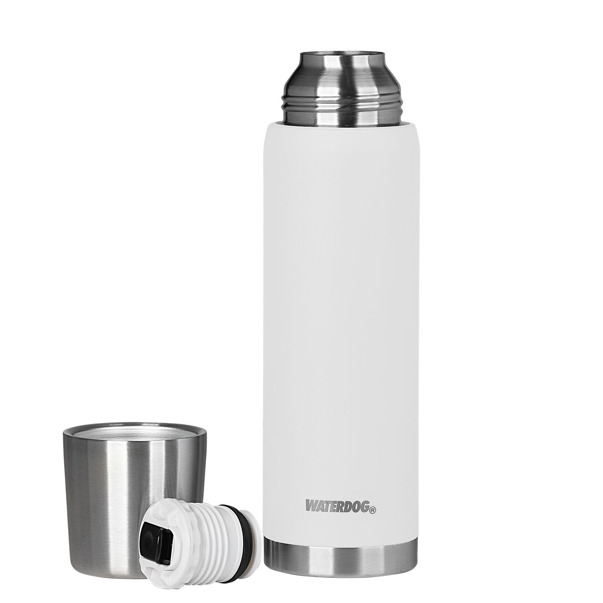 TERMO ACERO INOXIDABLE  WATERDOG 1 LITRO LÍNEA OBUS